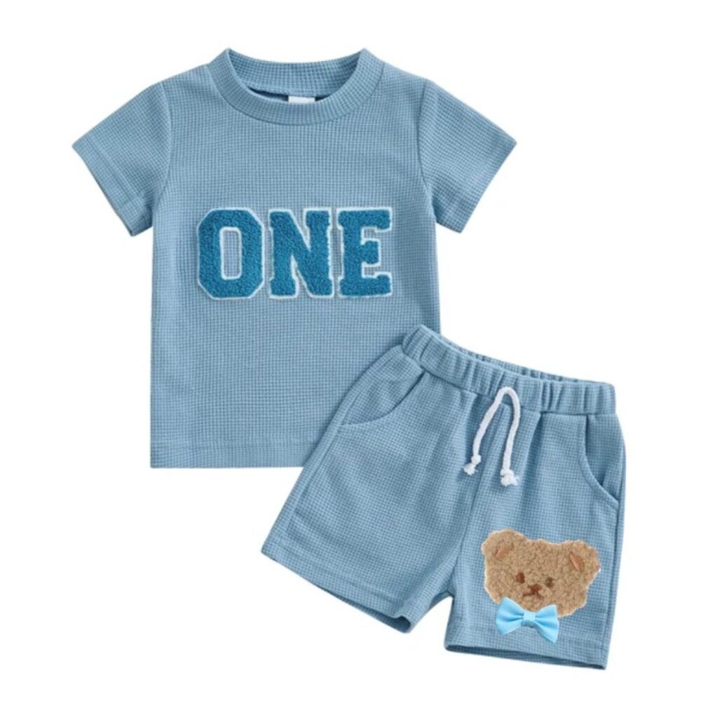Teddy Bear First Birthday Bear Outfit Clothes Shirt Shorts Teddy Bear Clothes